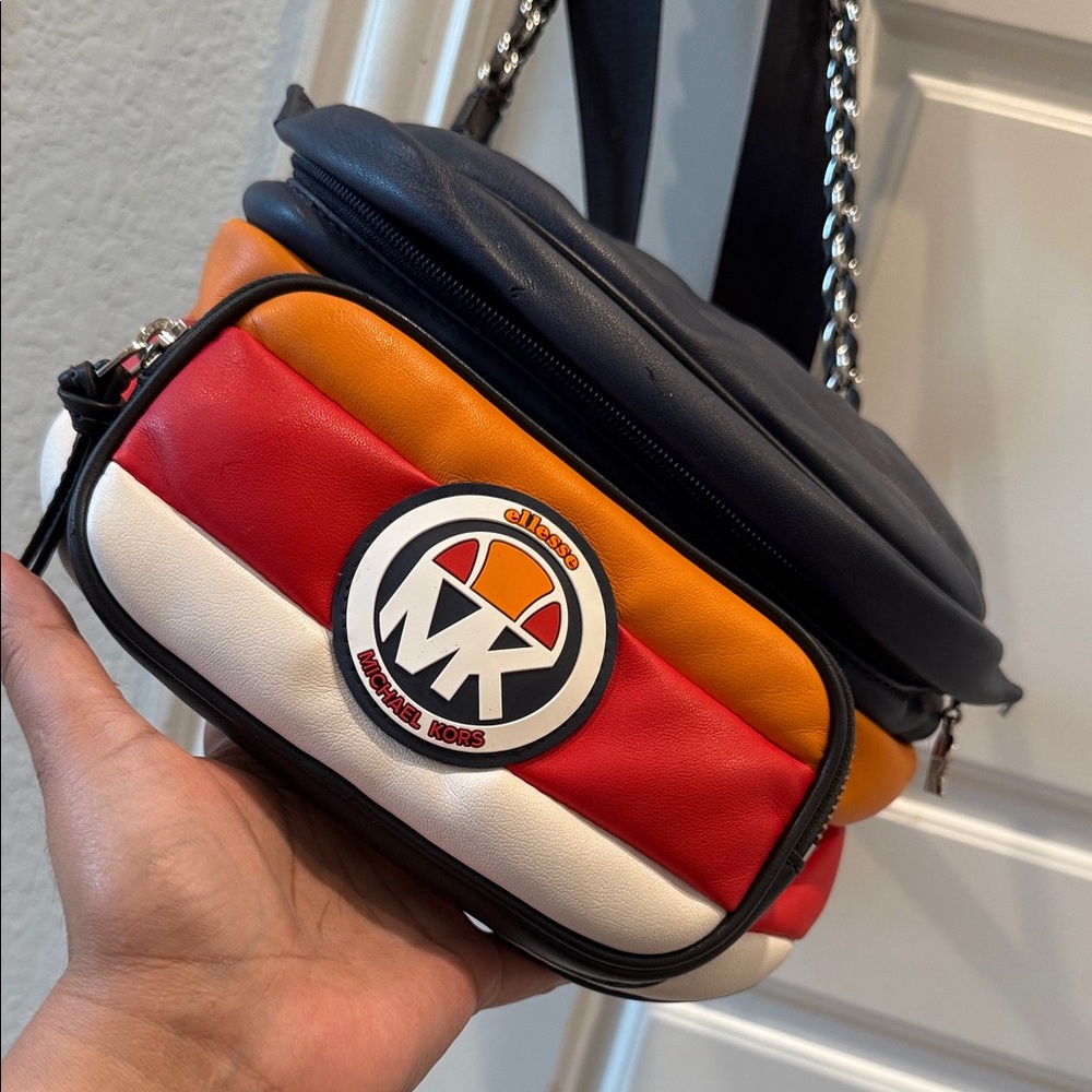 Michael Kors Black and Red Belt Bag - Picture 2 of 3